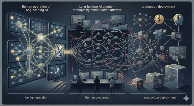 AI agent safety failures illustrated by OpenAI report showing autonomous systems running extended tasks without human oversight