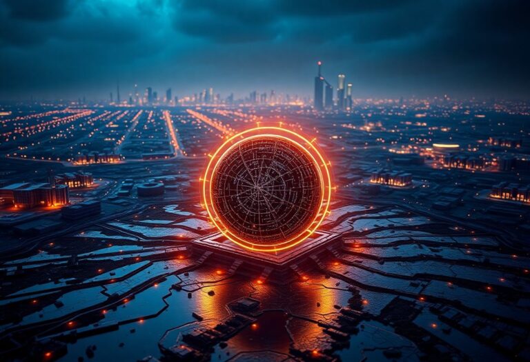 Editorial illustration for: AI Buildout Faces Devastating Backlash As 125 Cities Rise Up