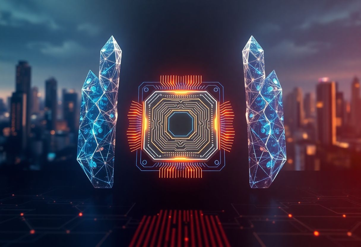 Editorial illustration for: AI Chip Startup Soars to $20 Billion in Aggressive Dual Funding Push