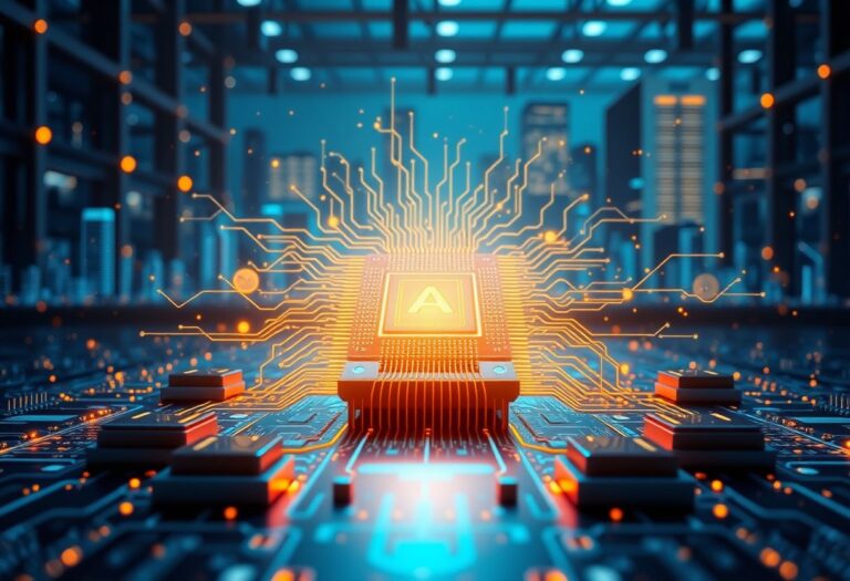 Editorial illustration for: AI Smartphone Wars: China's Brutal Push Crushes 7 Chipmakers