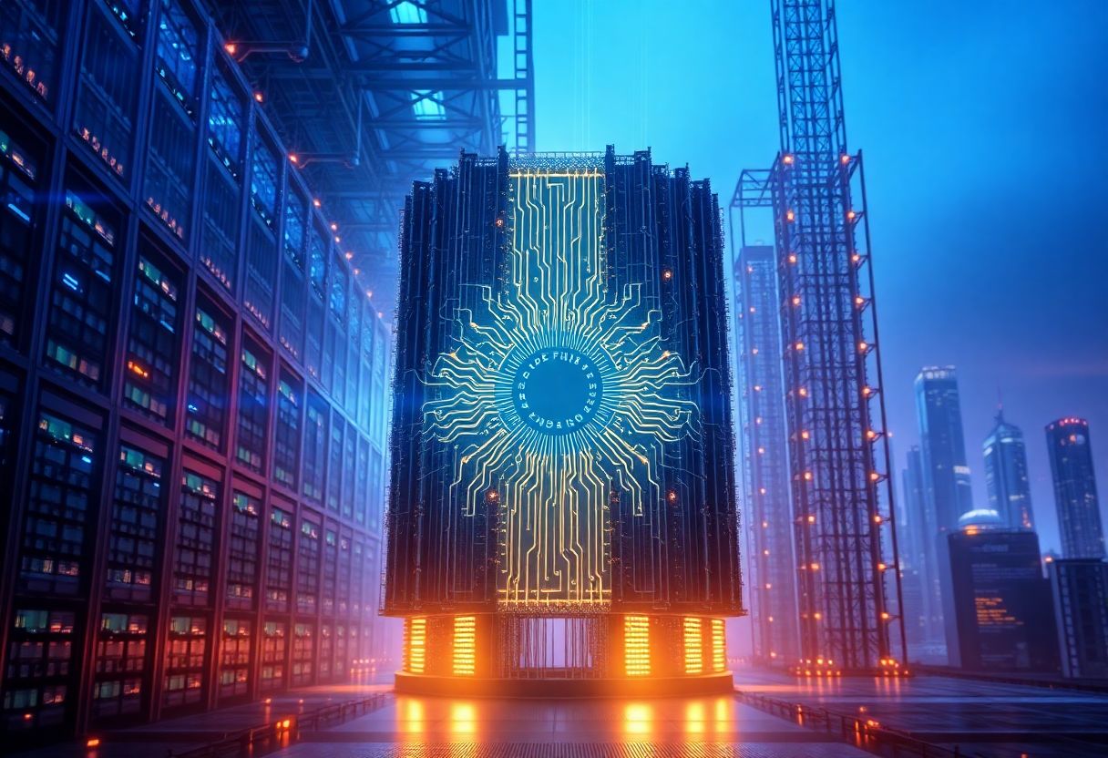 Editorial illustration for: Deal Talks: Anthropic and Meta's Explosive $10 Billion Compute Power