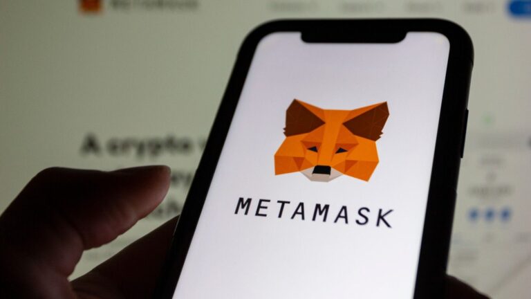 MetaMask Agent Wallet interface showing AI-powered trade execution controls with transaction limits set by the user