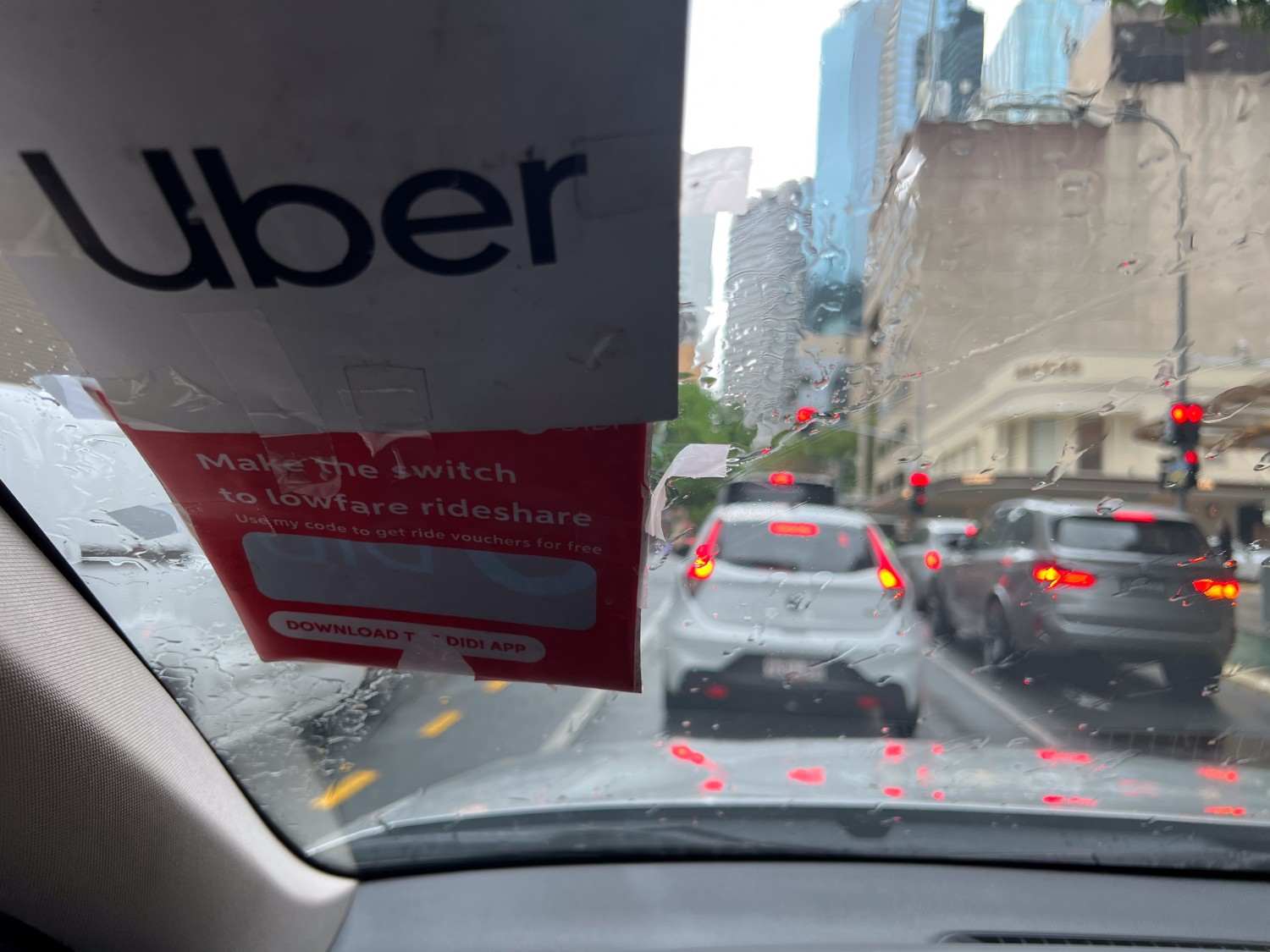 Uber driver at steering wheel, representing GDPR fine case over algorithmic decisions affecting drivers