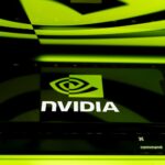 Nvidia executives discussing the Poolside deal acquisition strategy at a corporate meeting table with financial documents