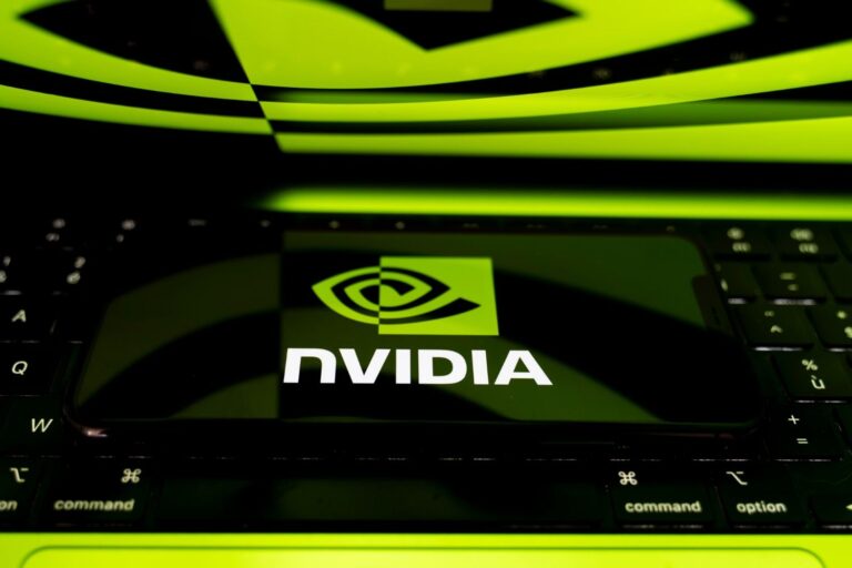 Nvidia executives discussing the Poolside deal acquisition strategy at a corporate meeting table with financial documents
