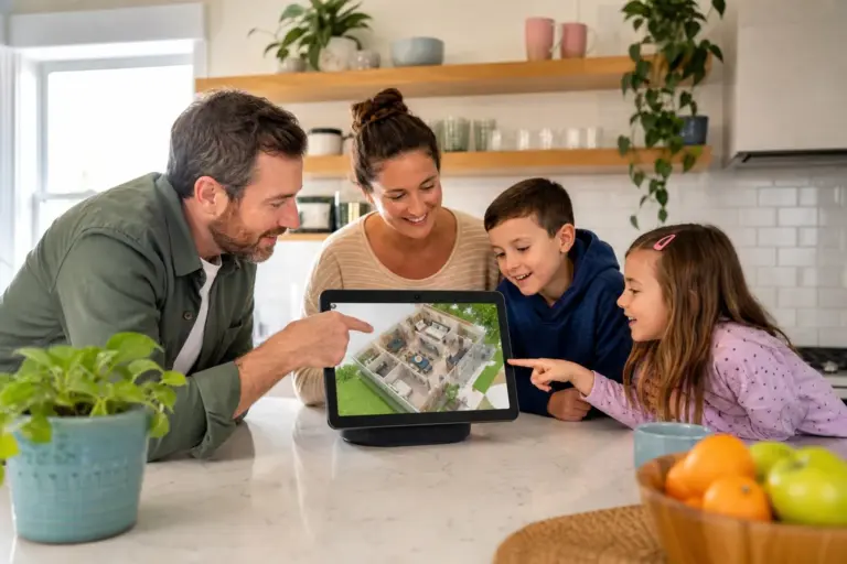 Alexa home map: illustration for Amazon Bets On Alexa With 5 New Gadgets And A 3D Home Map