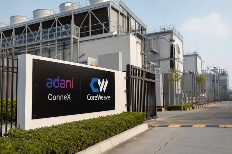 Illustration for CoreWeave Secures First India Presence With AdaniConneX