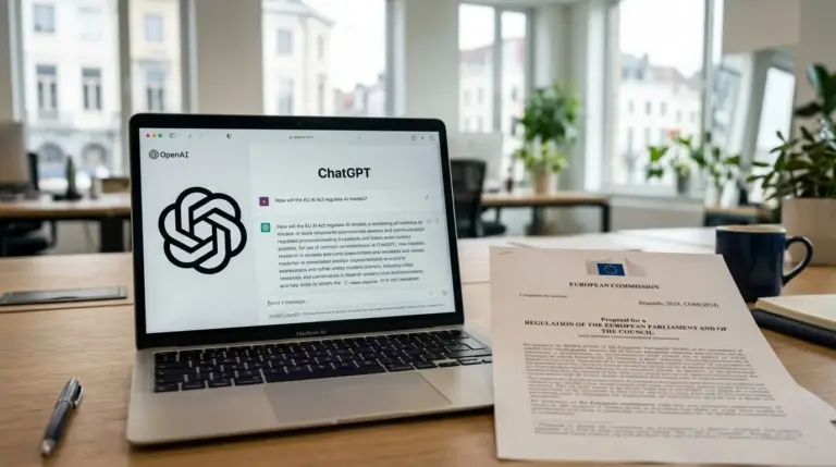 Illustration for EU Forces OpenAI’s ChatGPT To Mark AI Content, But Detection Gap Remains