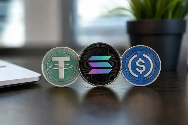 Illustration for Solana Stablecoin Holders Triple To A Record 14 Million