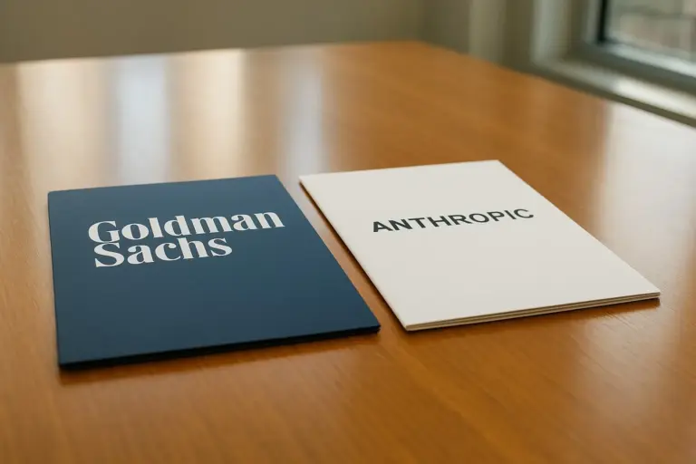 Illustration for Goldman Sachs Bets $500M On AI Help For Small Firms