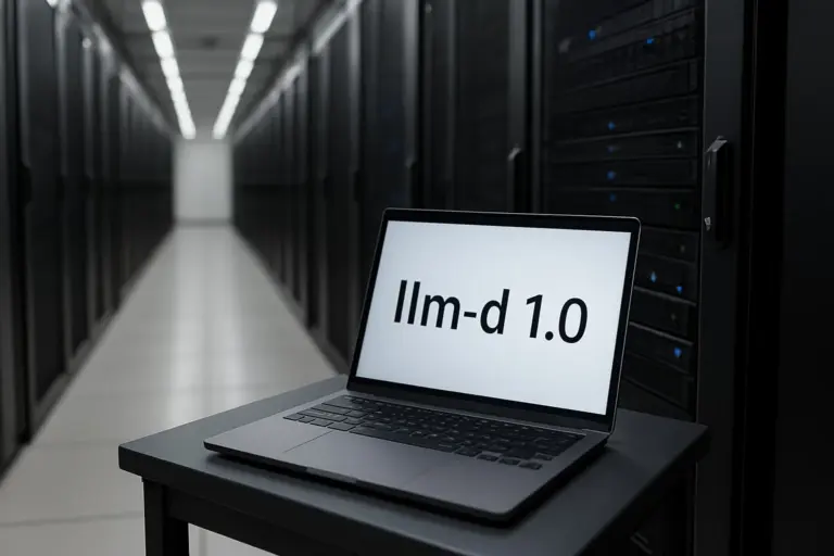 Engineers monitoring cloud servers and cost dashboards for ibm's Open Inference stack deployment