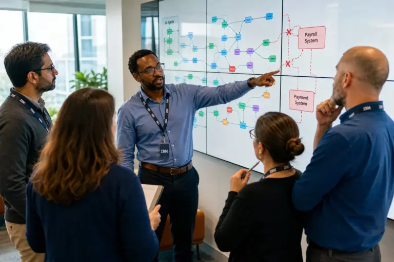 Hashicorp vault: illustration for IBM Puts Locks On AI Bots Before They Move Money Or Change Payroll