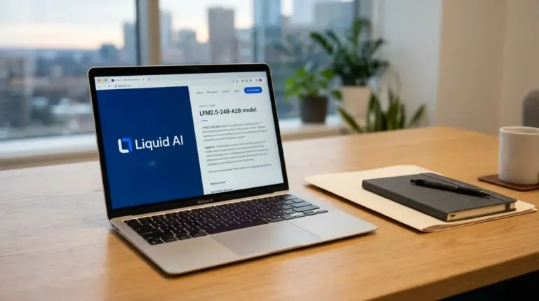 Illustration for Liquid AI Bets On Privacy With 24B On-Device Model, Skips Benchmark Claims