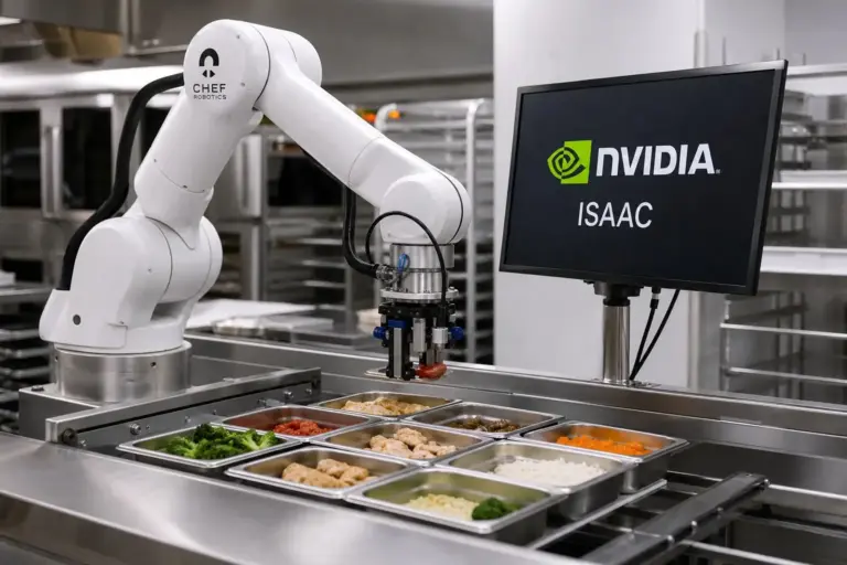 Illustration for Chef Robotics Moves Food-Prep Arms From Pilot Kitchens to Live Lines on Nvidia Isaac