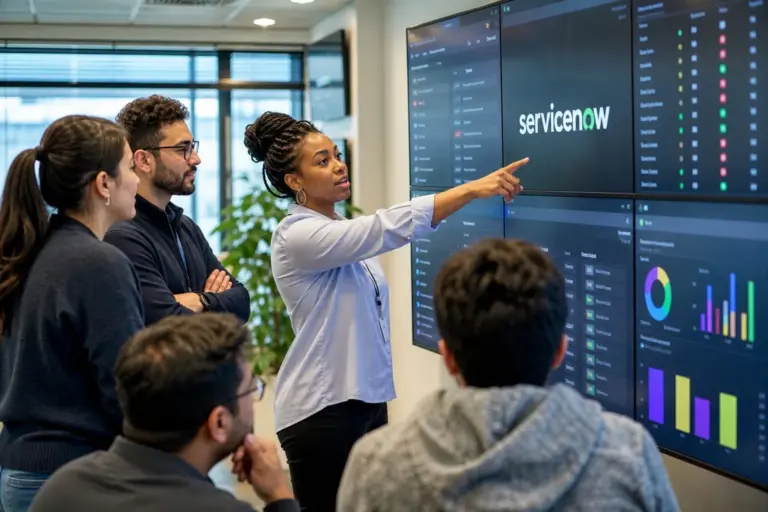 Illustration for OpenAI And ServiceNow Put ChatGPT On Office Help Desk Duty