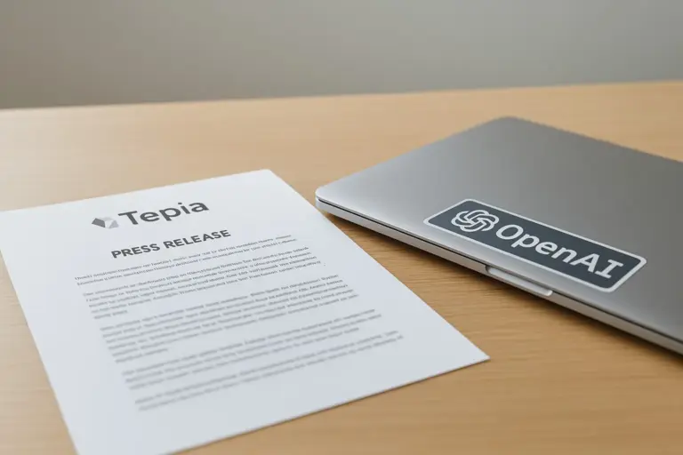 Illustration for OpenAI Hands Tepia Select Partner Badge For Business AI Work