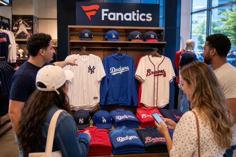 Shop the look: illustration for OpenAI Helps Fanatics Build MLB Outfits That Lift Engagement 10%