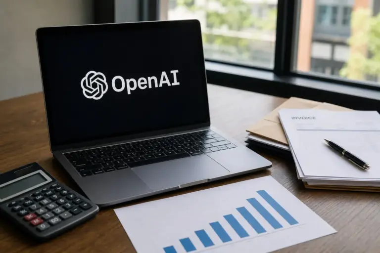 Illustration for OpenAI Revenue Surges Q3, Firstadopter Rebuts AI Shortfall Fears