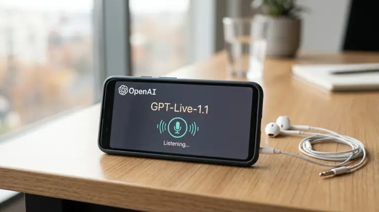 Illustration for OpenAI’s Voice Model GPT-Live-1.1 Tracks Interruptions As It Talks
