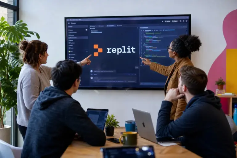 Replit vibench 2.0: illustration for Replit Exposes Top AI Coding Tools That Fail Up To 51% Of Builds