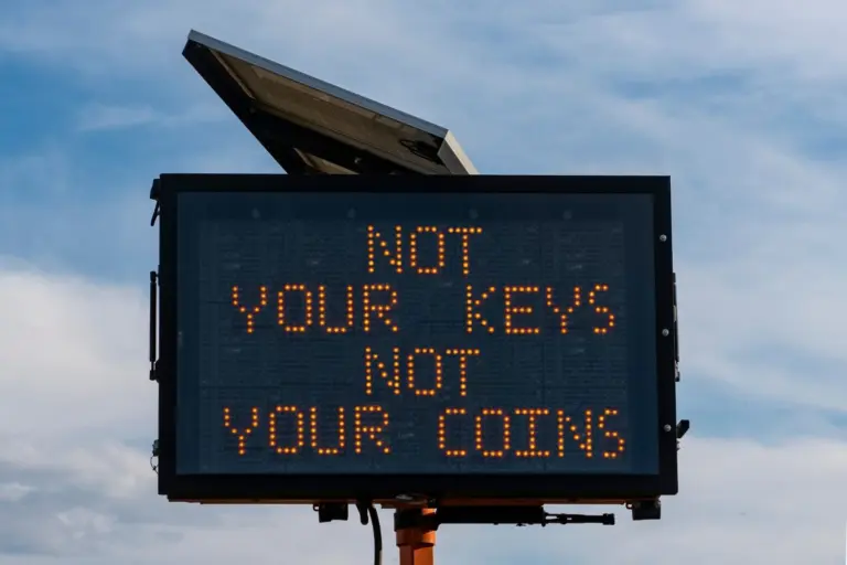 TEXITcoin founder Robert Gray, who has etched private keys onto physical coins since 2011