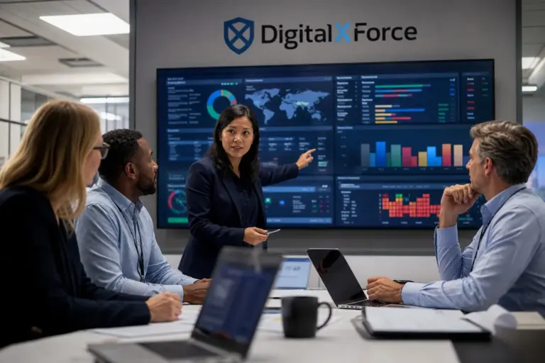 Global x-roc: illustration for Software Firm Unleashes Live AI Tool To Speed 3 Risk Teams