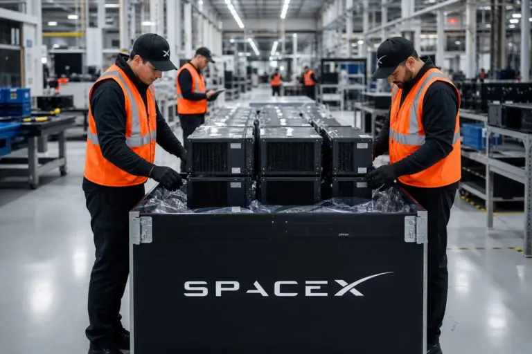 Illustration for SpaceX Plows $40B Into Nvidia Chips For AI Cloud
