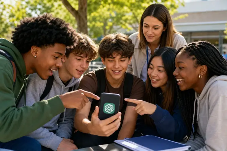 Illustration for Teen Safety Latest As OpenAI Expands ChatGPT Violence Protections