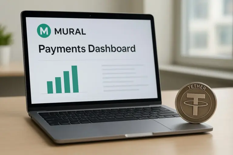 Illustration for Tether Bankrolls Mural’s $15M Bid To Let AI Agents Move Money