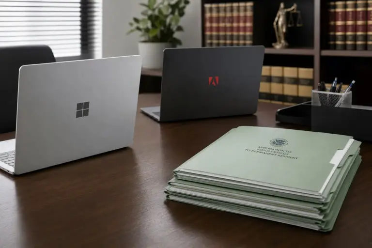 Illustration for Vance Freezes Green Cards At Microsoft, Adobe, No AI Exemption In Sight