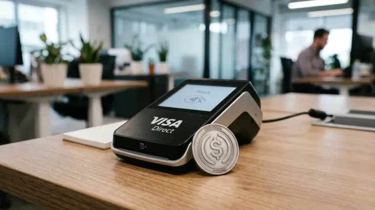 Illustration for Visa Taps Inyo Global As First Stablecoin Provider For USDC Payouts